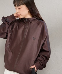 FRED PERRY/フレッドペリー] クロップドデザイン トラックジャケット