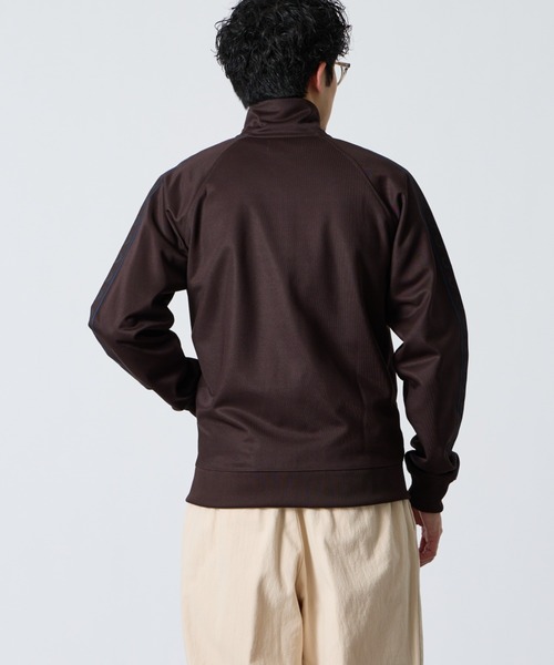 FRED PERRY（フレッドペリー）の「【WEB限定】[FRED PERRY/フレッドペリー] コントラストテープ トラックジャケット（ジャージ・レディース・ブラック/ダークブラウン・L/M/S/XL）」の19枚目の写真