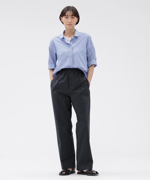 MARGARET HOWELL(マーガレットハウエル)の「LIGHT COTTON TWILL(その他パンツ・レディース・ブルー系その他5/ホワイト・2/1)」の1枚目の写真