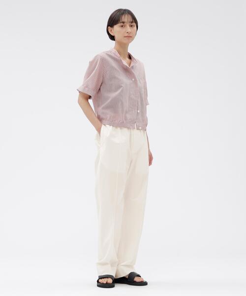 MARGARET HOWELL(マーガレットハウエル)の「LIGHT COTTON TWILL(その他パンツ・レディース・ブルー系その他5/ホワイト・2/1)」の3枚目の写真