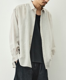 CITY TOKYO（シティトウキョウ）の「【CITY TOKYO/シティートーキョー】Twist linen リラックスシャツ（シャツ/ブラウス）」