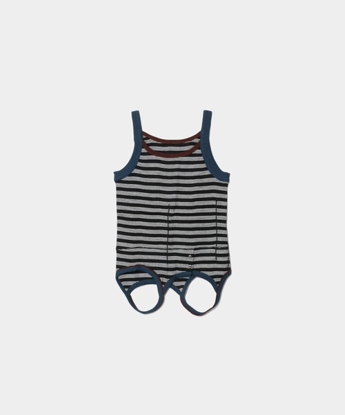 Robert P.Miller(ロバート ピー ミラー)の「Miller double-end multi color tank top(キャミソール・レディース・ブラック×ホワイト/ホワイト×ブラック/サックスブルー/レッド/ブラウン/ブラック・FREE)」の12枚目の写真