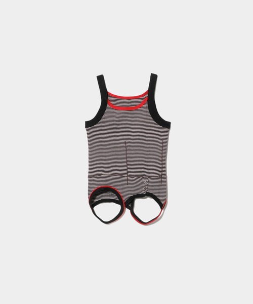 Robert P.Miller(ロバート ピー ミラー)の「Miller double-end multi color tank top(キャミソール・レディース・ブラック×ホワイト/ホワイト×ブラック/サックスブルー/レッド/ブラウン/ブラック・FREE)」の13枚目の写真