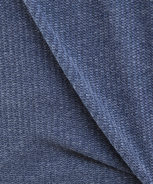 MEN'S MELROSE(メンズメルローズ)の「リンクスストライプ フェイクレイヤードキーネックTシャツ(Tシャツ/カットソー・メンズ・ライトグレー/ブルー/ネイビー・2/3/4)」の5枚目の写真