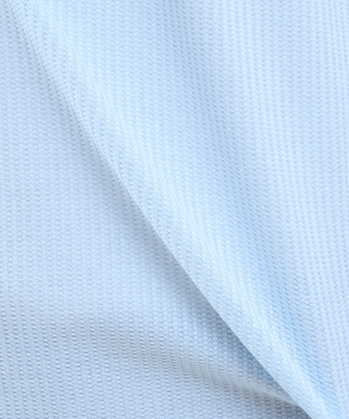 MEN'S MELROSE(メンズメルローズ)の「リンクスストライプ フェイクレイヤードキーネックTシャツ(Tシャツ/カットソー・メンズ・ライトグレー/ブルー/ネイビー・2/3/4)」の22枚目の写真
