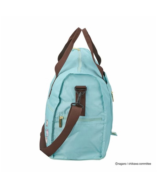 SPECIAL PRODUCT DESIGN（スペシャルプロダクトデザイン）の「ちいかわ 折り畳みボストンバッグ（M)ミントサークル SIFF（ボストンバッグ・レディース・マルチ・FREE）」の3枚目の写真