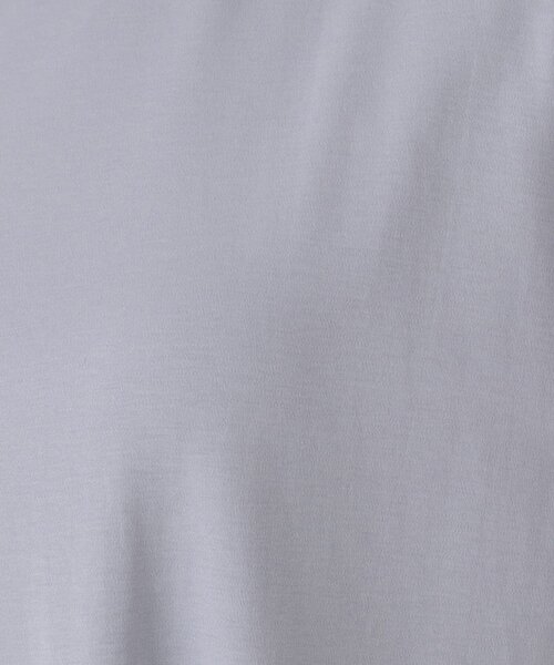 one'sterrace(ワンズテラス)の「【ひんやり】コットン天竺 切替コンビ5分袖ワンピース(ワンピース・レディース・ブルー系その他7/グレー系その他7/オリーブ系3・02)」の7枚目の写真