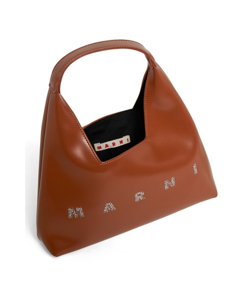 MARNI（マルニ）の「キッズ ハンドバッグ MARNI KID（ハンドバッグ・キッズ・ブラウン/ブラック・UNI）」の4枚目の写真