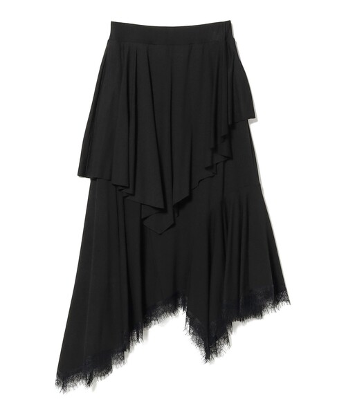 Ray BEAMS(レイビームス)の「ランダム レースヘム スカート(スカート・レディース・ブラック/ダークブラウン・ONE SIZE)」の19枚目の写真