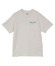 【Sporty&Rich/スポーティアンドリッチ】Vendome LA Tshirtアイボリー