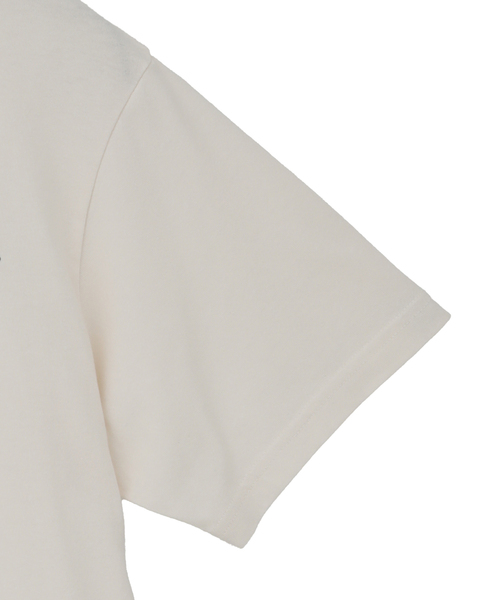 martinique(マルティニーク)の「【Sporty&Rich/スポーティアンドリッチ】Vendome LA Tshirtアイボリー(Tシャツ/カットソー・レディース・アイボリー・XS)」の4枚目の写真