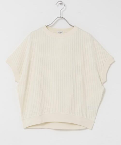 URBAN RESEARCH DOORS(アーバンリサーチドアーズ)の「ハニカムタックフレンチプルオーバー(Tシャツ/カットソー・レディース・チャコールグレー/アイボリー/イエロー系その他・FREE)」の15枚目の写真