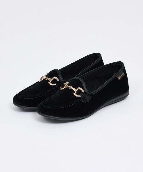 ALBEROLA（アルベローラ）の「【ALBEROLA / アルベローラ】ベロア ビットローファー / フラットシューズ（ローファー・レディース・ブラック/ブラウン/グレー・22/25/24/23）」の17枚目の写真