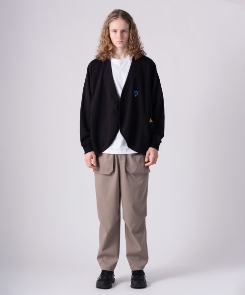 rehacer(レアセル)の「rehacer : Arc back Dolman Cardigan / アークバック ドルマン カーディガン(カーディガン/ボレロ・メンズ・ブラック/グレー・SMALL/MEDIUM/X-LARGE/LARGE)」の14枚目の写真