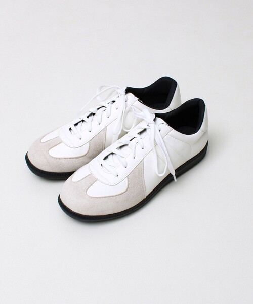GLOSTER(グロスター)の「【GOODNESS】ジャーマントレーナー GERMAN TRAINER スニーカー(スニーカー・メンズ・オフホワイト/ブラック・40/42/41)」の7枚目の写真