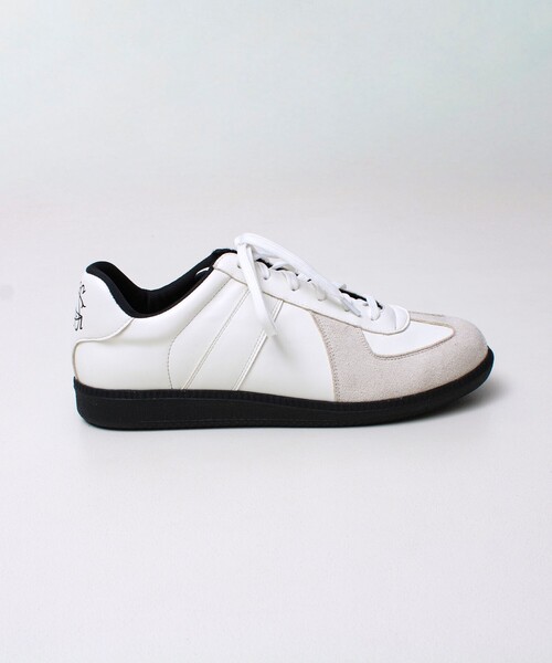 GLOSTER(グロスター)の「【GOODNESS】ジャーマントレーナー GERMAN TRAINER スニーカー(スニーカー・メンズ・オフホワイト/ブラック・40/42/41)」の9枚目の写真