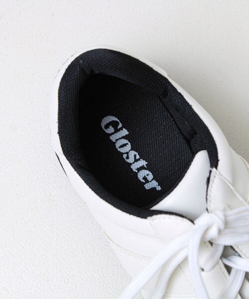 GLOSTER(グロスター)の「【GOODNESS】ジャーマントレーナー GERMAN TRAINER スニーカー(スニーカー・メンズ・オフホワイト/ブラック・40/42/41)」の12枚目の写真