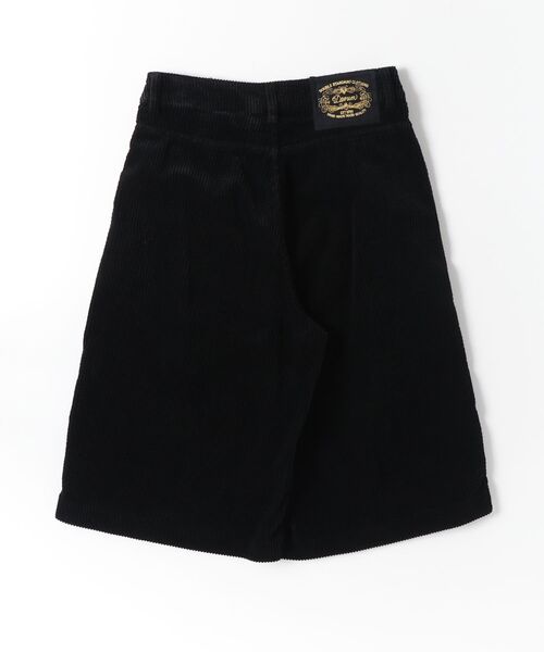 DOUBLE STANDARD CLOTHING(ダブルスタンダードクロージング)の「コーデュロイフロントタックハーフパンツ(その他パンツ・レディース・ブラウン/ブラック・36/38)」の3枚目の写真