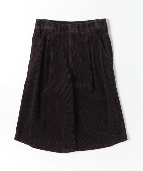 DOUBLE STANDARD CLOTHING(ダブルスタンダードクロージング)の「コーデュロイフロントタックハーフパンツ(その他パンツ・レディース・ブラウン/ブラック・36/38)」の21枚目の写真