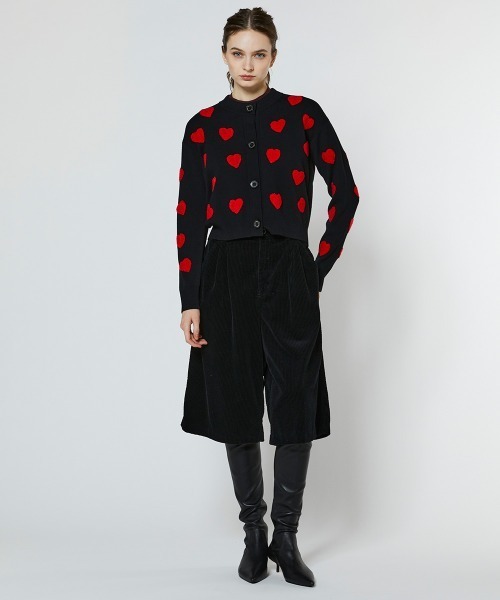 DOUBLE STANDARD CLOTHING(ダブルスタンダードクロージング)の「コーデュロイフロントタックハーフパンツ(その他パンツ・レディース・ブラウン/ブラック・36/38)」の16枚目の写真