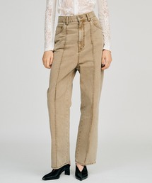 PRANK PROJECT | 【2026Autumn Pre-Order】ピンタックハイウエストストレートパンツ / Pintuck High-Waist Straight Pants(スラックス)