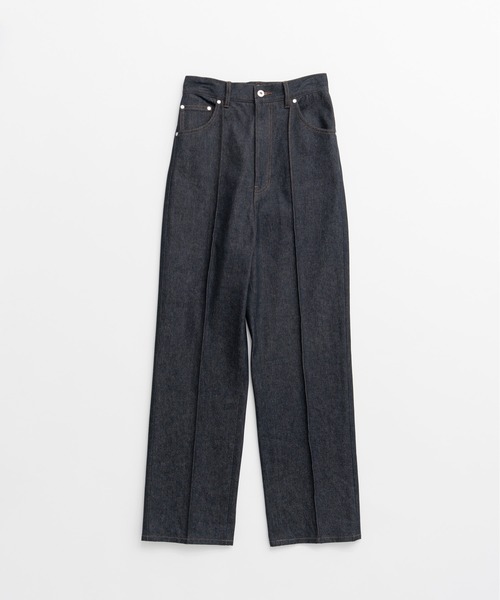 PRANK PROJECT(プランクプロジェクト)の「【2026Autumn Pre-Order】ピンタックハイウエストストレートパンツ / Pintuck High-Waist Straight Pants(スラックス・レディース・ネイビー/ベージュ・38/36)」の19枚目の写真