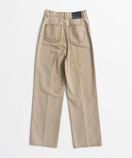 PRANK PROJECT(プランクプロジェクト)の「【2026Autumn Pre-Order】ピンタックハイウエストストレートパンツ / Pintuck High-Waist Straight Pants(スラックス・レディース・ネイビー/ベージュ・38/36)」の21枚目の写真