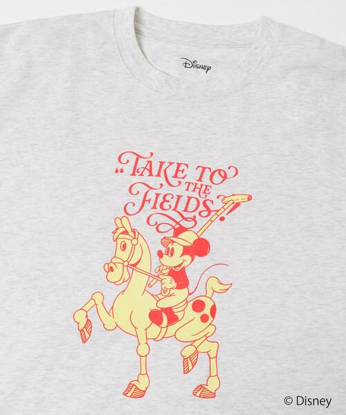 SENSE OF PLACE by URBAN RESEARCH(センスオブプレイスバイアーバンリサーチ)の「別注/Disney/グラフィックTシャツA(Tシャツ/カットソー・メンズ・ライトグレー/ライトブルー/ブラウン・MEDIUM/LARGE)」の10枚目の写真