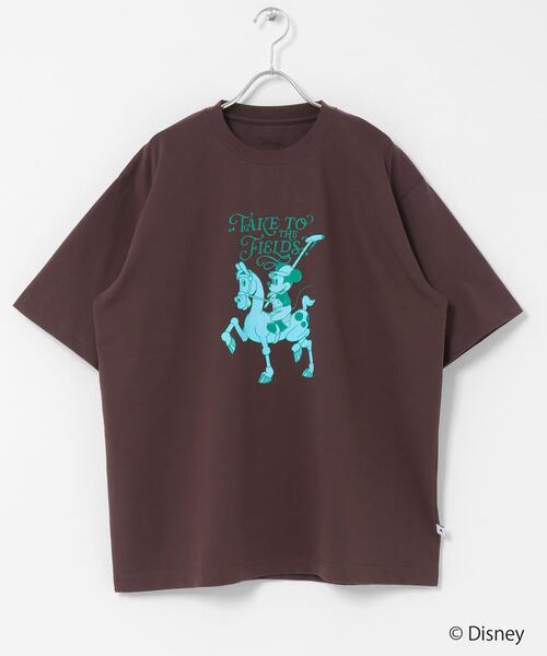 SENSE OF PLACE by URBAN RESEARCH(センスオブプレイスバイアーバンリサーチ)の「別注/Disney/グラフィックTシャツA(Tシャツ/カットソー・メンズ・ライトグレー/ライトブルー/ブラウン・MEDIUM/LARGE)」の21枚目の写真