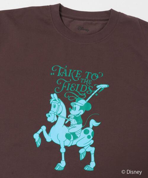 SENSE OF PLACE by URBAN RESEARCH(センスオブプレイスバイアーバンリサーチ)の「別注/Disney/グラフィックTシャツA(Tシャツ/カットソー・メンズ・ライトグレー/ライトブルー/ブラウン・MEDIUM/LARGE)」の22枚目の写真