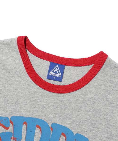 ISTKUNST(イストクンスト)の「GD STAR TEE_GREY(IK2EMMT523A)(Tシャツ/カットソー・メンズ・チャコールグレー・SMALL/MEDIUM/LARGE)」の4枚目の写真