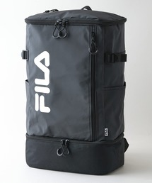 【FILA/フィラ】【大容量30L】ボックスバックパック 防汚 耐久性 通勤 通学 サイドポケット ユニセックス