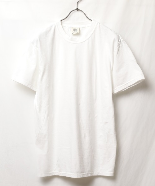 comfort colors(コンフォートカラーズ)の「【RE】【COMFORT COLORS】6.1oz ガーメントダイTシャツ(Tシャツ/カットソー・メンズ・ホワイト/スミクロ・X-LARGE/MEDIUM/LARGE)」の1枚目の写真