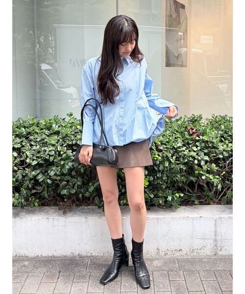 LAGUNAMOON（ラグナムーン）の「【POLO BCSコラボ】バルーンシャツ（シャツ/ブラウス・レディース・ブルー/ネイビー/ホワイト・FREE）」の14枚目の写真