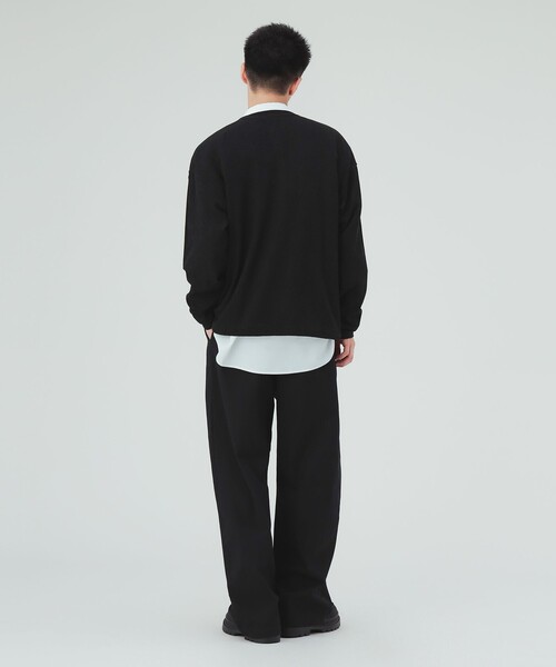 BEAMS HEART(ビームスハート)の「スピンドル ヘンリーネック カットソー(Tシャツ/カットソー・メンズ・ブラック/グレー・LARGE/MEDIUM/SMALL)」の16枚目の写真