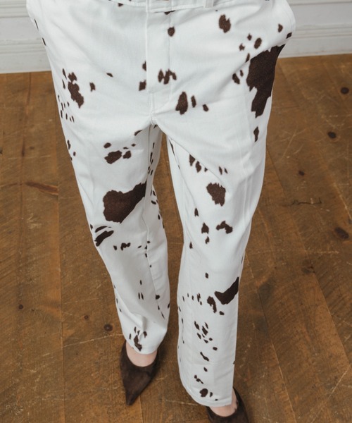 CREDONA(クレドナ)の「COW PANTS/カウパンツ(その他パンツ・レディース・アイボリー・1/0)」の2枚目の写真
