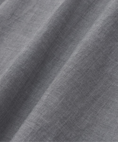 MARGARET HOWELL（マーガレットハウエル）の「FINE COTTON CHAMBRAY（シャツ/ブラウス・レディース・チャコール・1/2）」の9枚目の写真