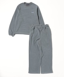 THOUSAND MILE（サウザンドマイル）の「THOUSAND MILE/サウザンドマイル CREW NECK LONG SLEEVE T-SHIRT＆LONG PANTS 両面フリース セットアップ（セットアップ）」
