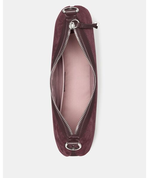 kate spade new york（ケイトスペード ニューヨーク）の「リブ スエード ショルダー バッグ（ショルダーバッグ・レディース・パープル・ONESIZE）」の5枚目の写真