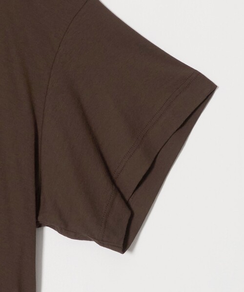 upperhights（アッパーハイツ）の「＜upper hights × conte＞ シアー ボックス クルーネックTシャツ（Tシャツ/カットソー・レディース・ブラウン系/ブラック/ホワイト・FREE）」の6枚目の写真