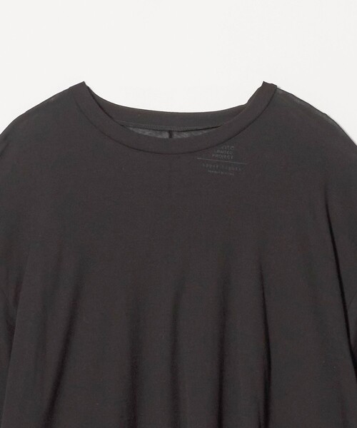 upperhights（アッパーハイツ）の「＜upper hights × conte＞ シアー ボックス クルーネックTシャツ（Tシャツ/カットソー・レディース・ブラウン系/ブラック/ホワイト・FREE）」の10枚目の写真