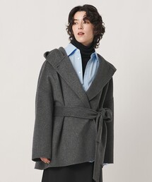 <MARW UNITED ARROWS>フーデッド リバー ミドルコート