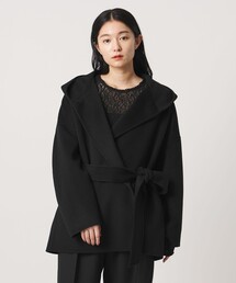 <MARW UNITED ARROWS>フーデッド リバー ミドルコート
