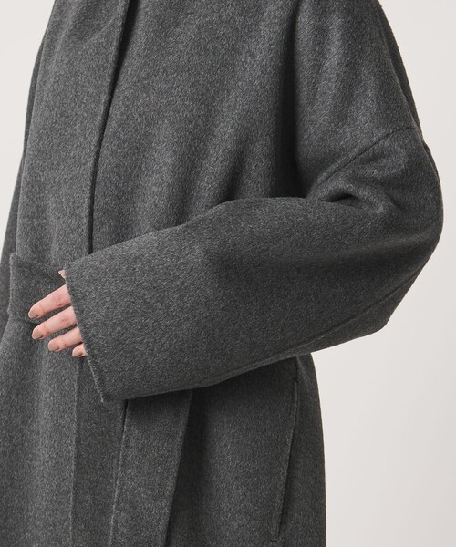 MARW UNITED ARROWS(マルゥ ユナイテッドアローズ)の「<MARW UNITED ARROWS>フーデッド リバー ミドルコート(その他アウター・レディース・ダークグレー/ブラック・38/36)」の14枚目の写真