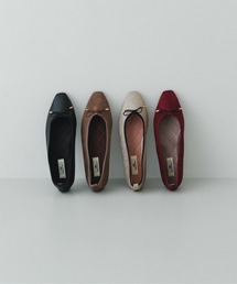 『WEB/一部店舗限定』撥水スクエアバレエシューズ