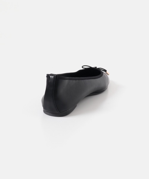 RODE SKO(ロデスコ)の「『WEB/一部店舗限定』撥水スクエアバレエシューズ(バレエシューズ・レディース・ゴールド/ブラウン系その他/ボルドー/ブラック・24/22.5/24.5/23.5/23)」の9枚目の写真