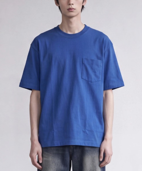 CAMBER(キャンバー)の「【T24】【CAMBER/キャンバー】MAX WEIGHT POCKET S/S TEE CAM302(Tシャツ/カットソー・メンズ・グリーン/ロイヤルブルー/ホワイト/グレー/ネイビー/レッド/マルーン/ブラック/オレンジ/ゴールド・SMALL/MEDIUM/X-LARGE/LARGE)」の6枚目の写真