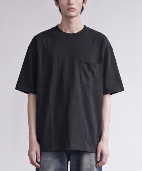 CAMBER(キャンバー)の「【T24】【CAMBER/キャンバー】MAX WEIGHT POCKET S/S TEE CAM302(Tシャツ/カットソー・メンズ・グリーン/ロイヤルブルー/ホワイト/グレー/ネイビー/レッド/マルーン/ブラック/オレンジ/ゴールド・SMALL/MEDIUM/X-LARGE/LARGE)」の2枚目の写真