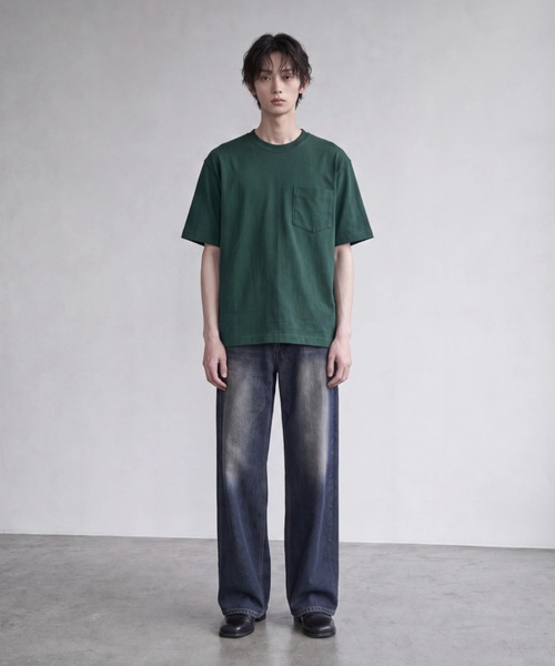 CAMBER(キャンバー)の「【T24】【CAMBER/キャンバー】MAX WEIGHT POCKET S/S TEE CAM302(Tシャツ/カットソー・メンズ・グリーン/ロイヤルブルー/ホワイト/グレー/ネイビー/レッド/マルーン/ブラック/オレンジ/ゴールド・SMALL/MEDIUM/X-LARGE/LARGE)」の22枚目の写真
