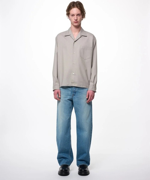 markaware(マーカウェア)の「【marka】CYLINDER FIT JEANS(デニムパンツ・メンズ・インディゴブルー・1/2)」の4枚目の写真
